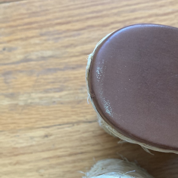 Prada Straw Leather Wedges - Picture 5 of 13